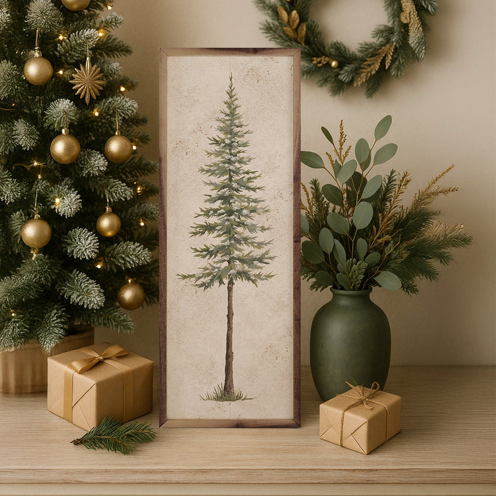 Vintage Pine Tree