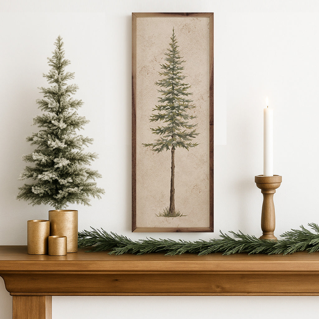 Vintage Pine Tree
