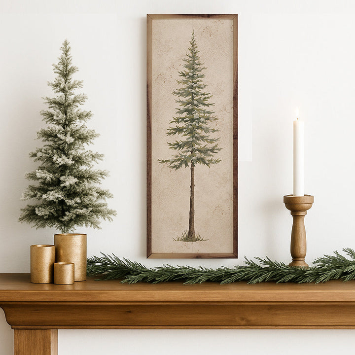 Vintage Pine Tree
