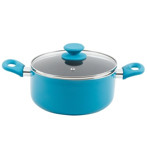 Gibson Benton 4 Qt Dutch Oven W/Lid in Blue
