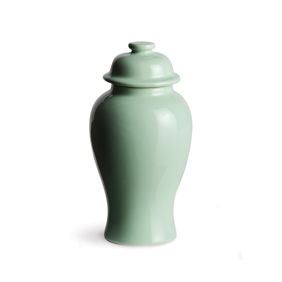 Koa Lidded Mini Ginger Jar Small, Green