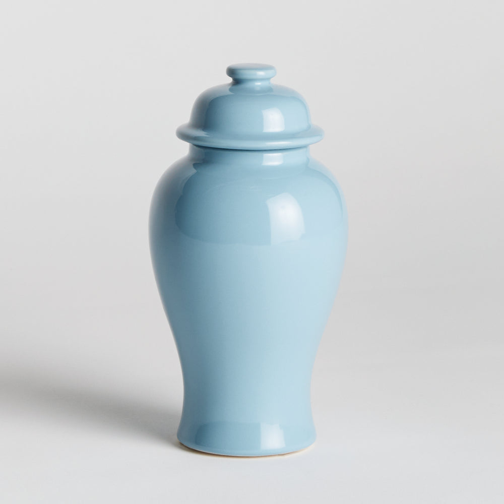 Koa Lidded Mini Ginger Jar Small, Blue