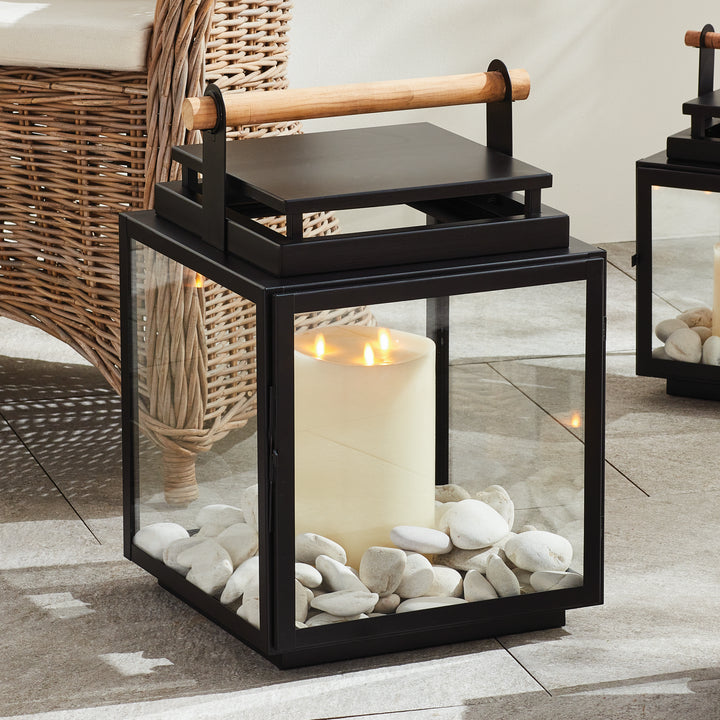 Adwin Outdoor Lantern Large, Black