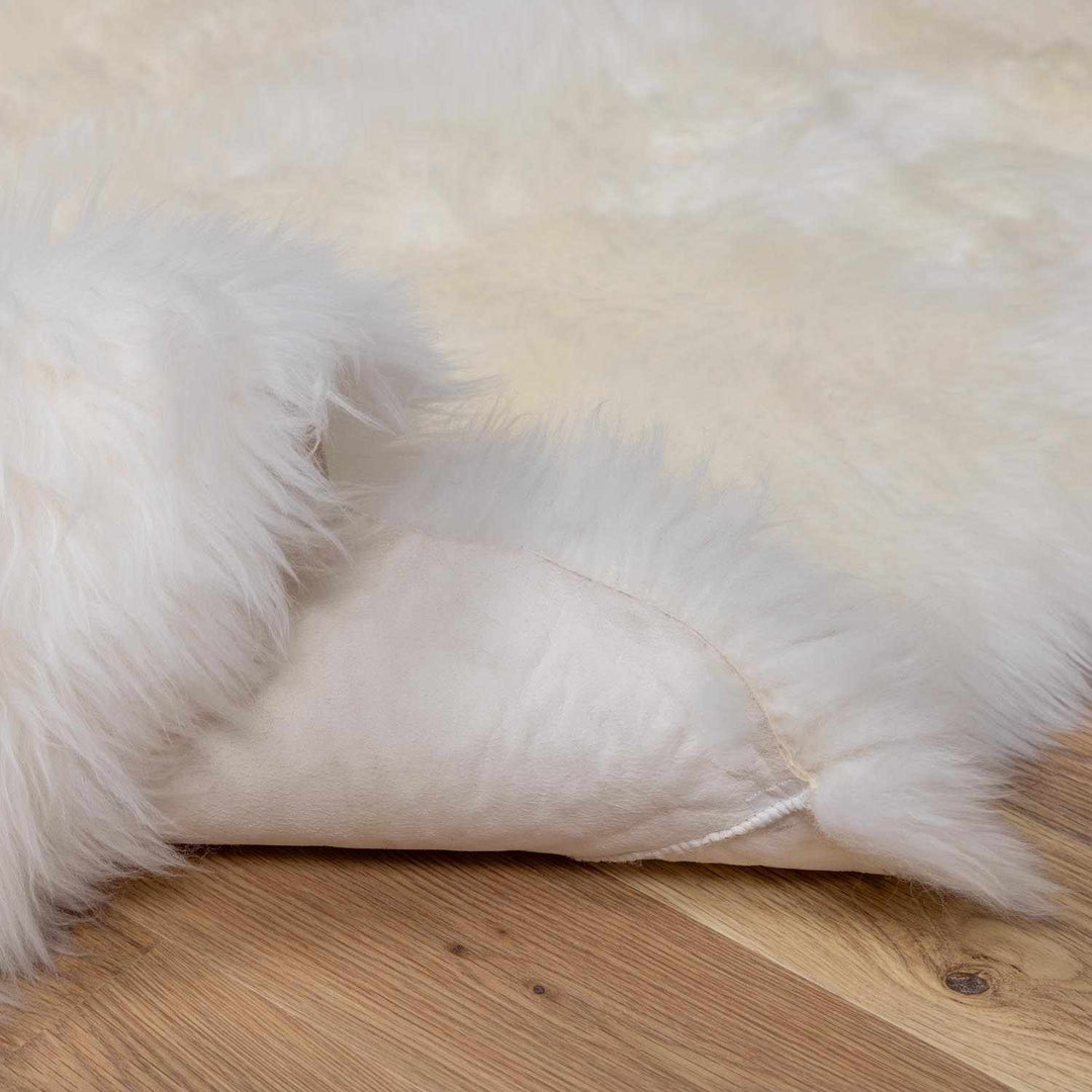 Premium White Soft Sheepskin Rug