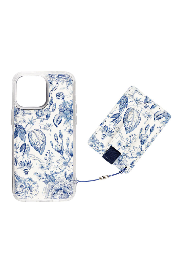 Blue Willow Magnetic Case and Wallet