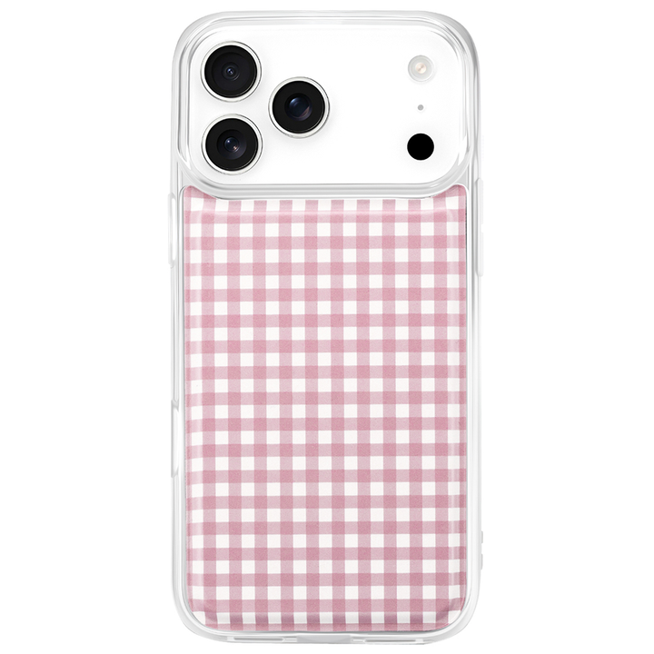 Blushing Gingham Magnetic Case