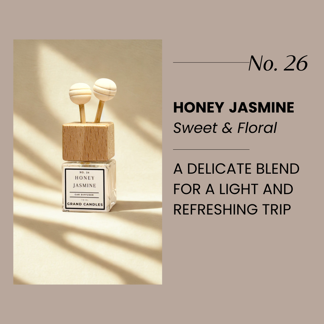 Honey Jasmine Car Diffuser