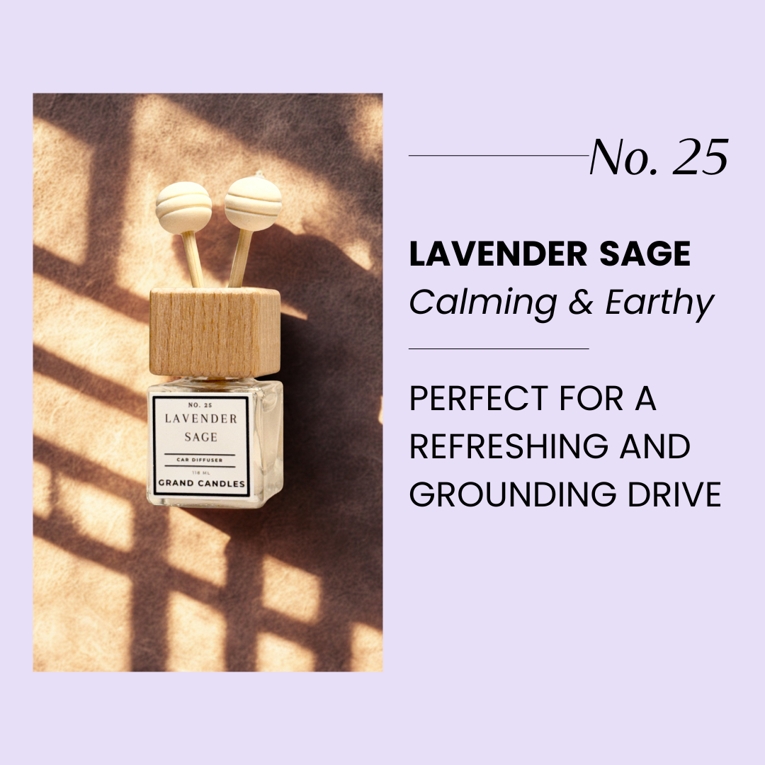 Lavender Sage Car Diffuser