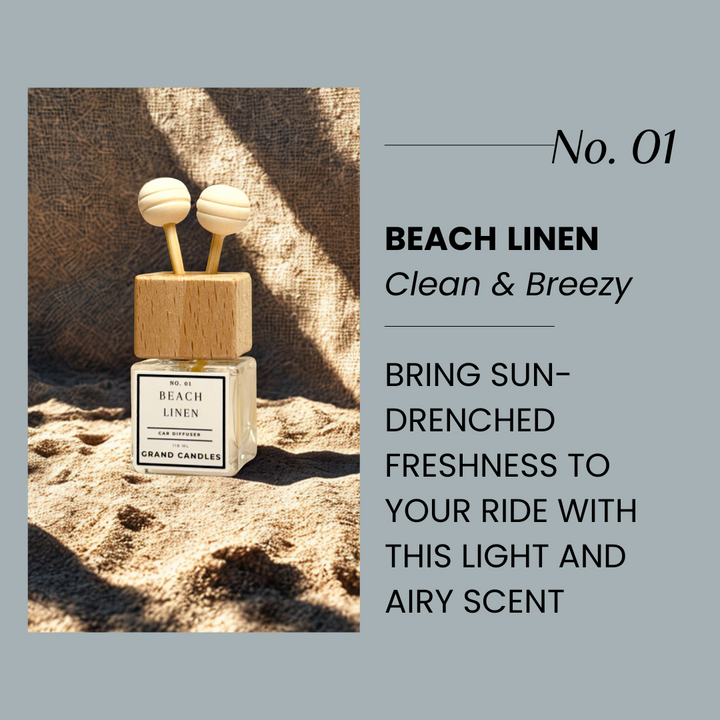Beach Linen Car Diffuser