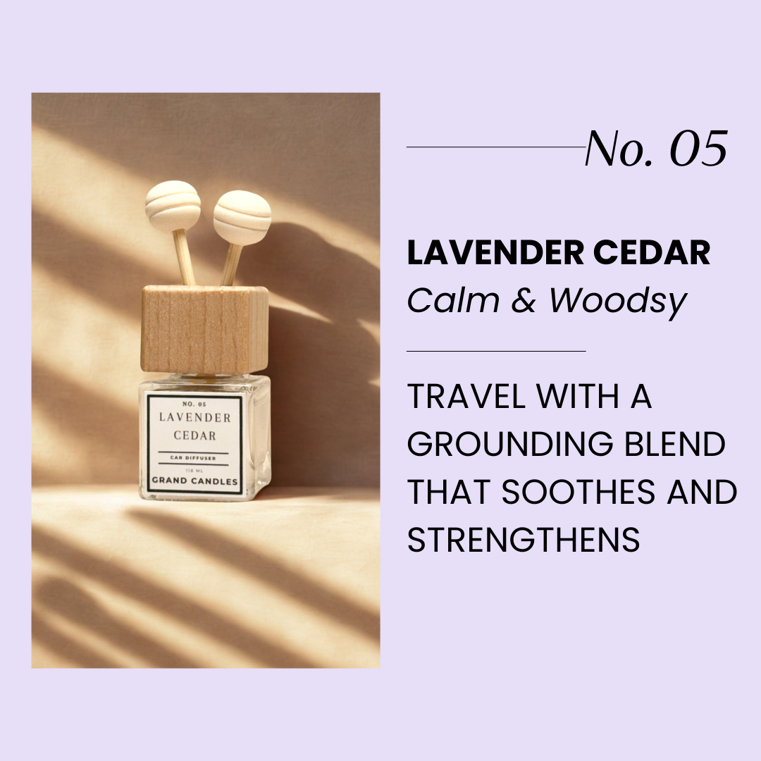 Lavender Cedar Car Diffuser