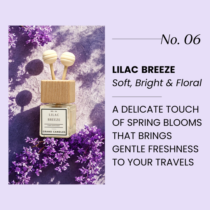 Lilac Breeze Car Diffuser