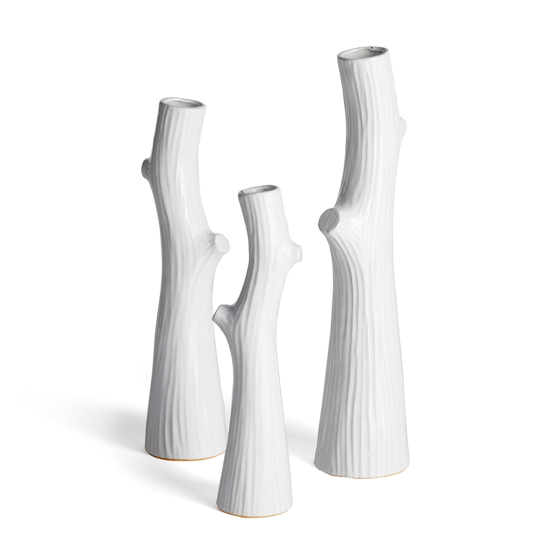WOODLAND TALL VASES, SET OF 3