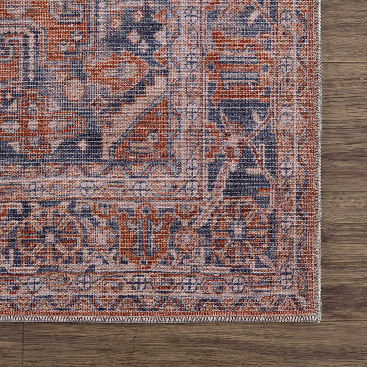 Taber Burnt Orange Persian Style Rug