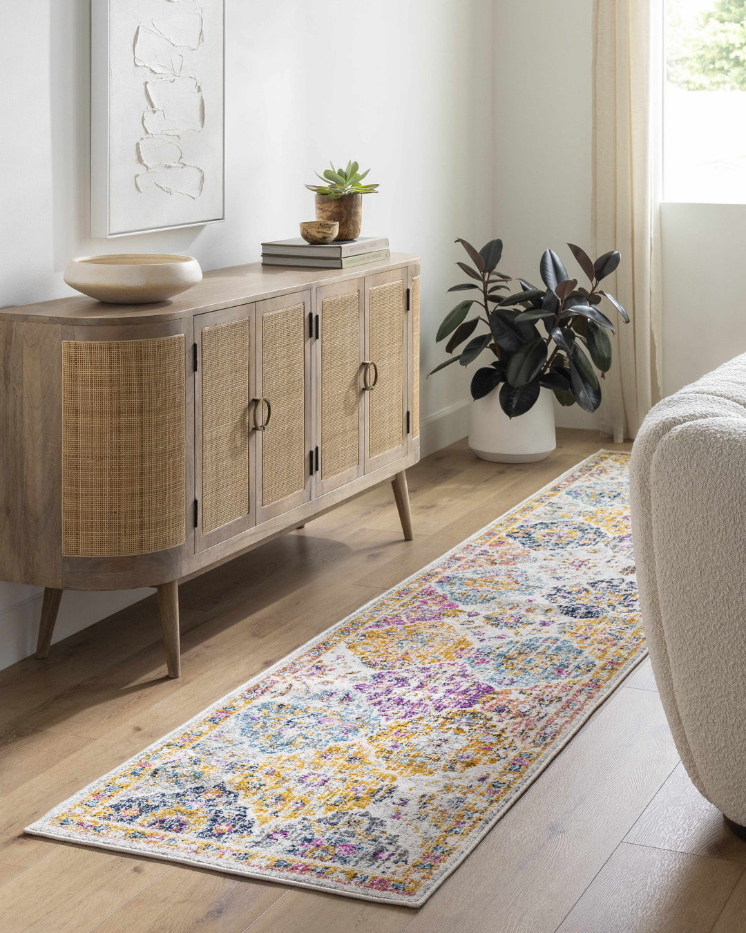 Custar Colorful Area Rug