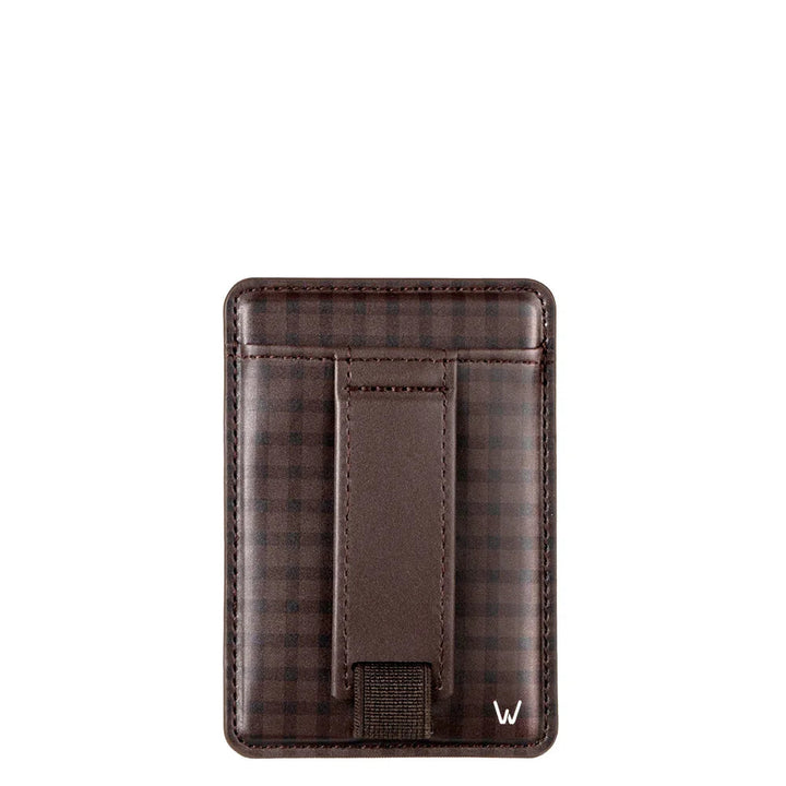 Cafe Gingham Magnetic Wallet