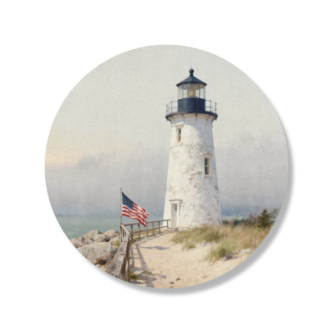 Coastal Lighthouse Circle
