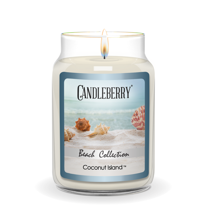 Beach Collection - Coconut Island™, Large Jar Candle (Collective)