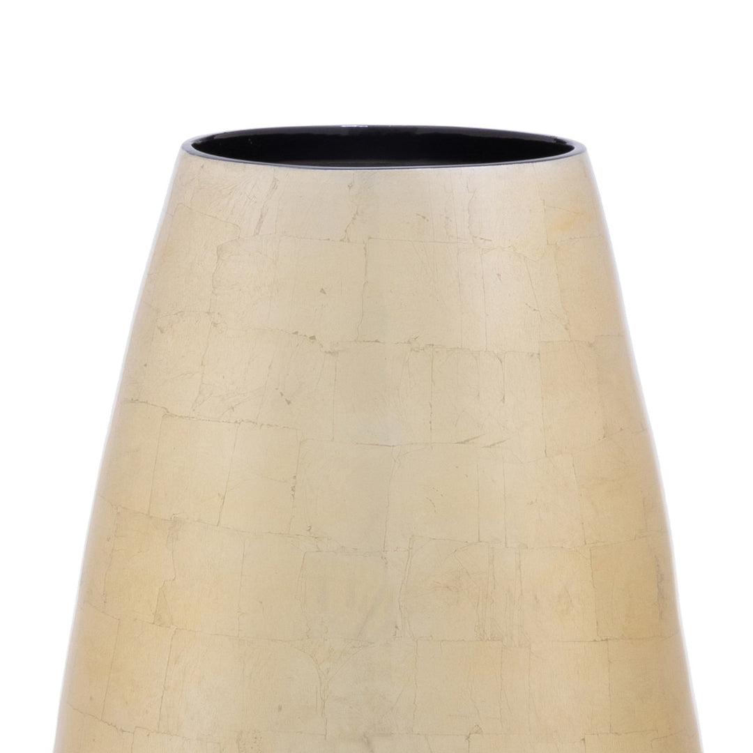 Great House Large Vase, Champagne Silver