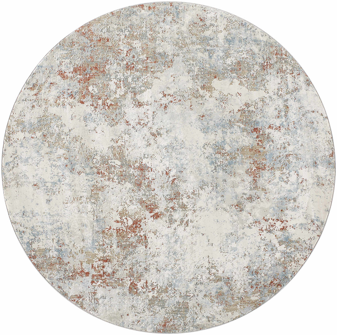 Round area rug with a textured pattern on a white background

Dinos Luxe Rug