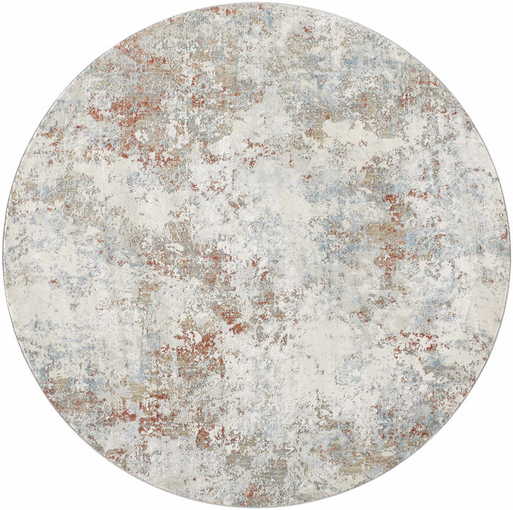 Round area rug with a textured pattern on a white background

Dinos Luxe Rug