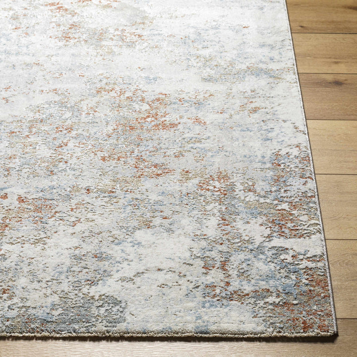 Textured area rug with a mix of colors on a wooden floor

Dinos Luxe Rug