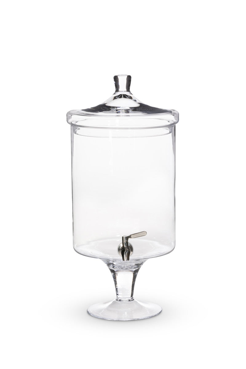 Sleek Crystal Beverage Dispenser, 12qt.