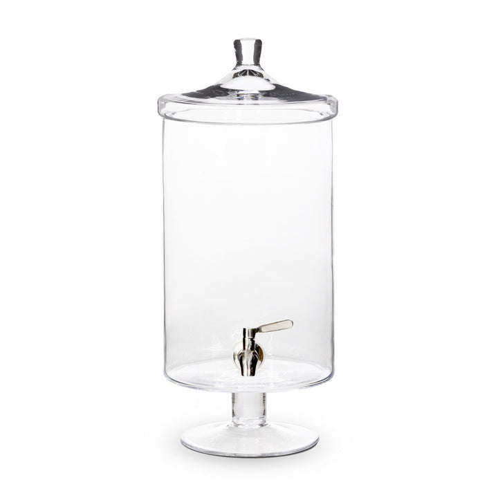 Sleek Crystal Beverage Dispenser, 8qt.