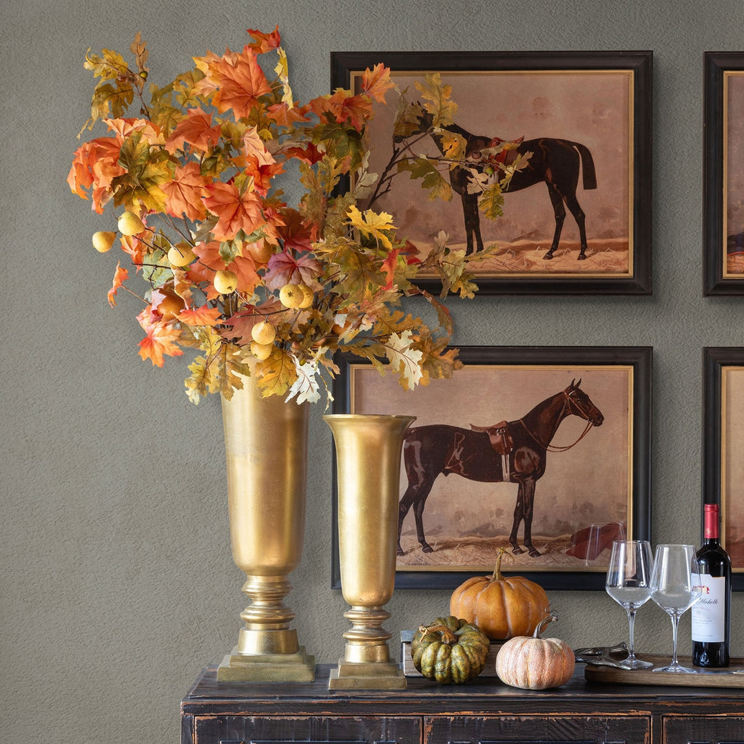 Cast Aluminum Classic Mantel Urn, 25"