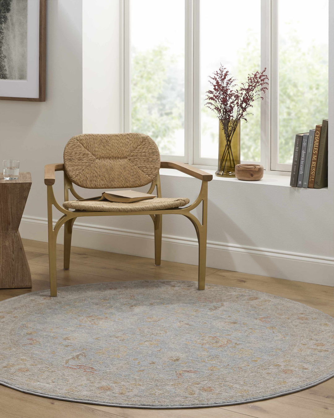 Edie Taupe Oushak Rug