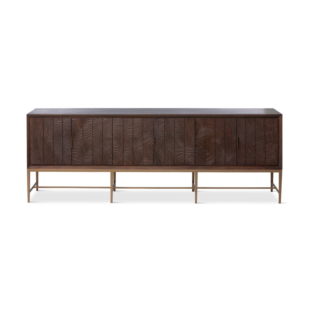 Addison Faux Bois Media Cabinet