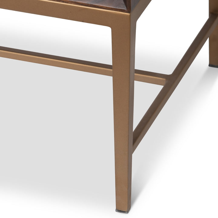 Addison Faux Bois Media Cabinet