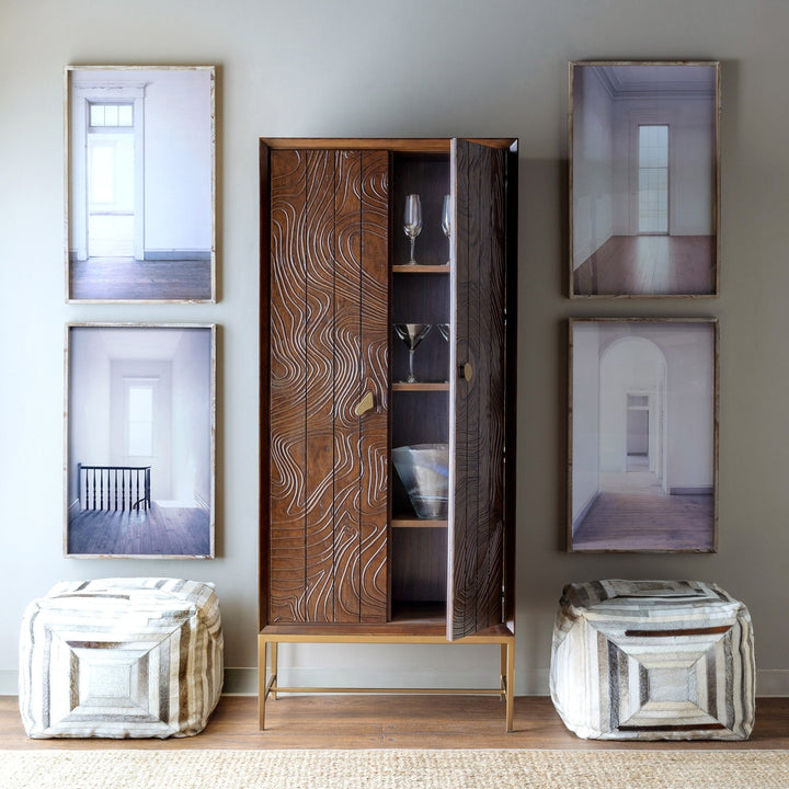 Addison Faux Bois Tall Cabinet