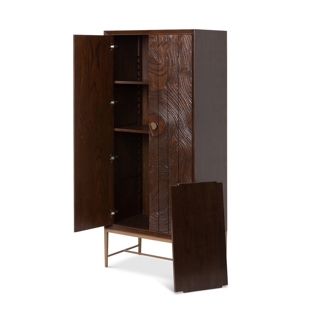 Addison Faux Bois Tall Cabinet