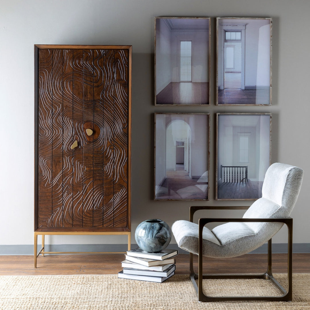 Addison Faux Bois Tall Cabinet