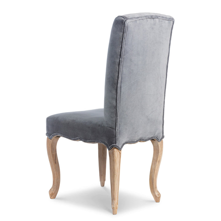 Estate Cotton Velvet Upholstered Accent Chair