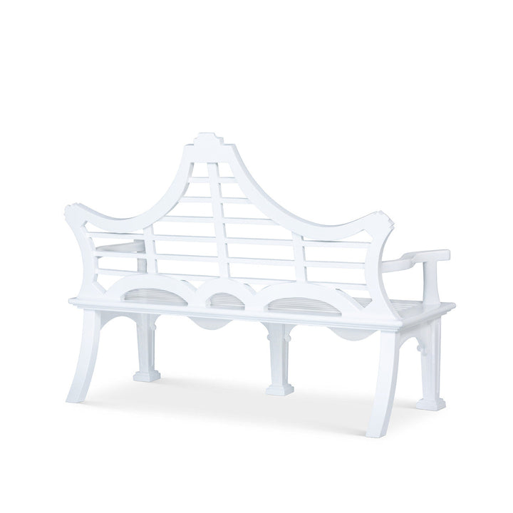 Bay Lake Garden Bench, Hydrangea White