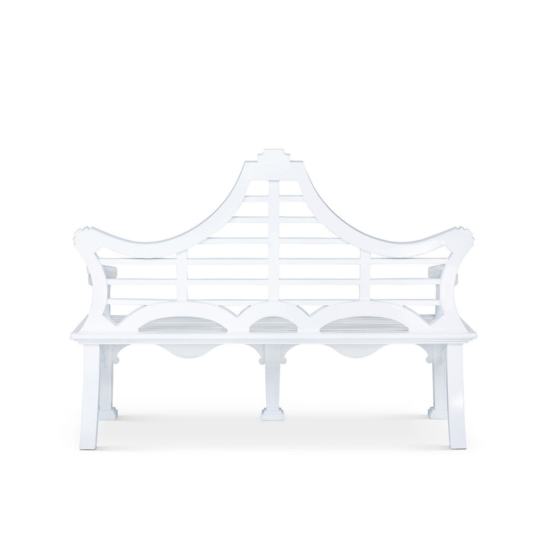 Bay Lake Garden Bench, Hydrangea White