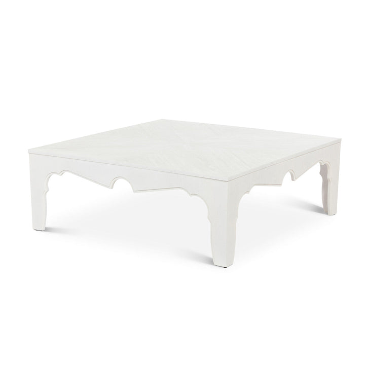 Island Manor Cocktail Table, Whitewash