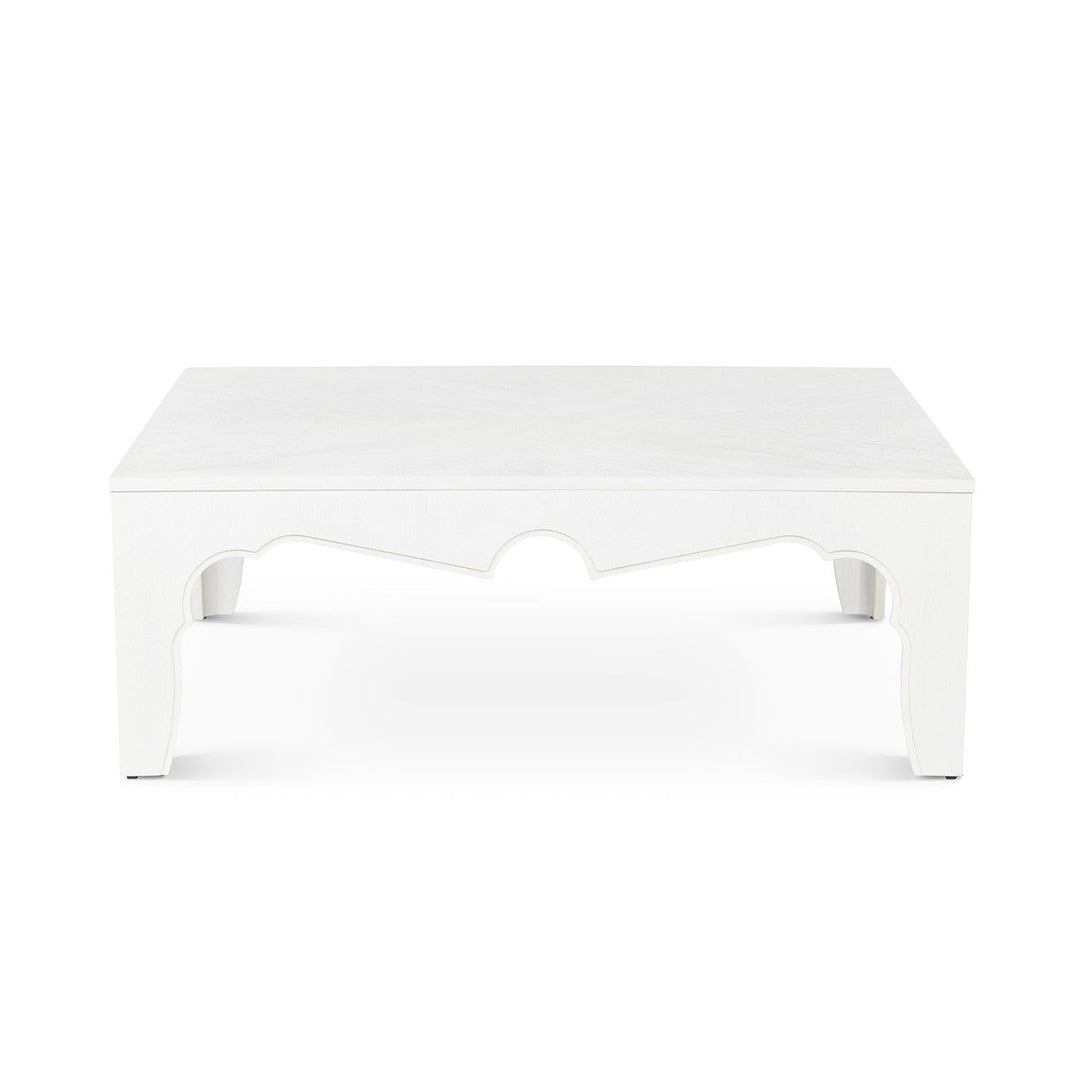 Island Manor Cocktail Table, Whitewash