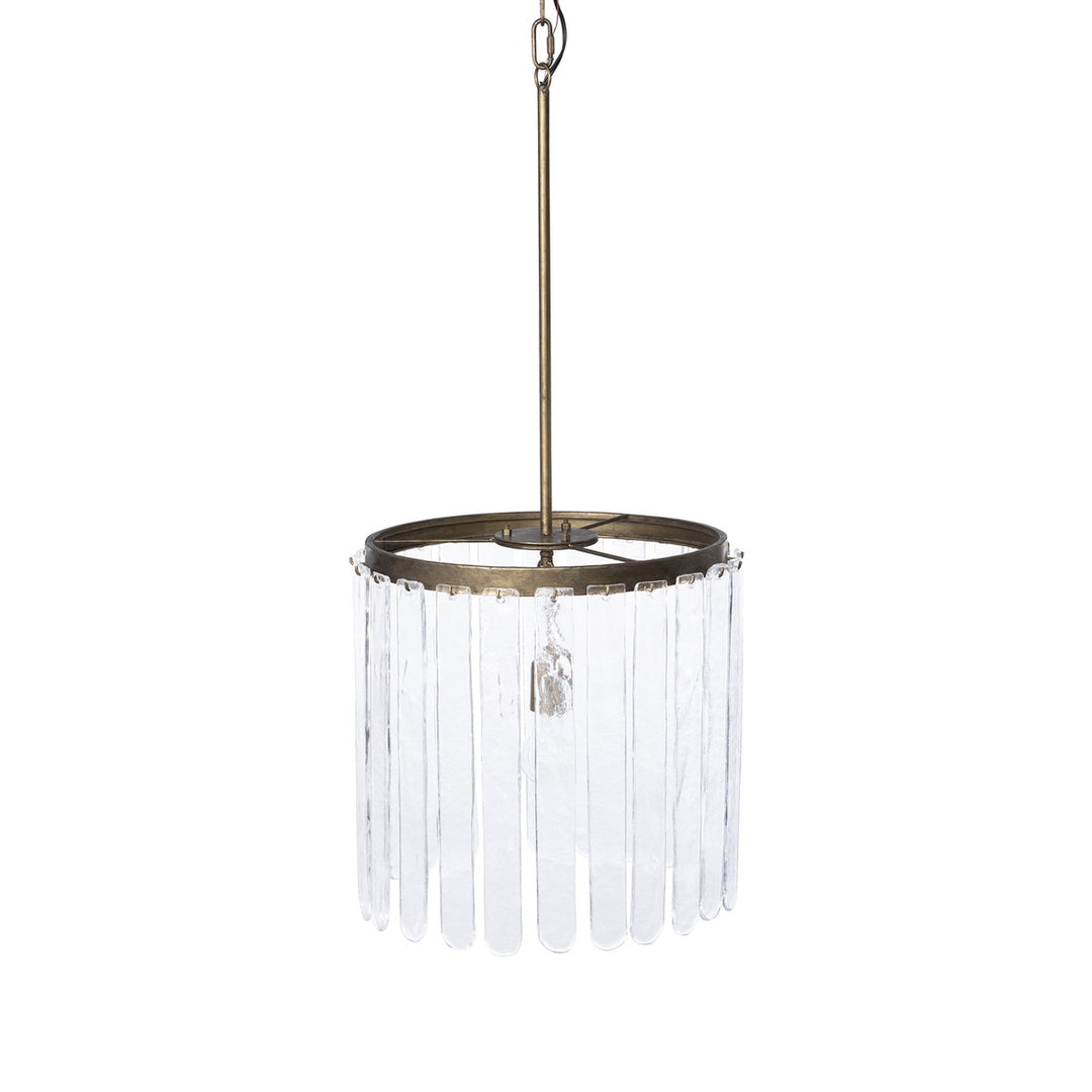 Dawson Glass Panel Chandelier