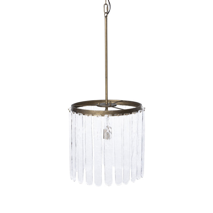 Dawson Glass Panel Chandelier