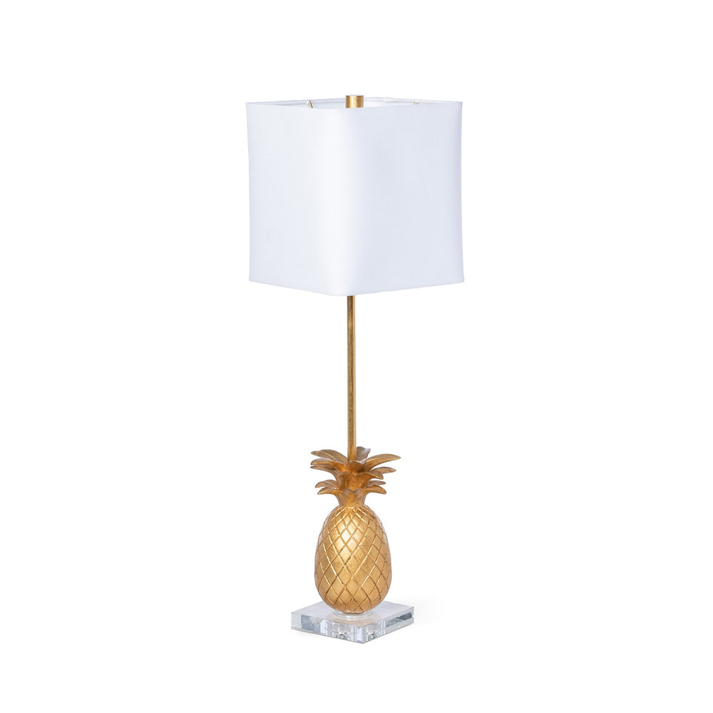 Golden Pineapple Buffet Lamp