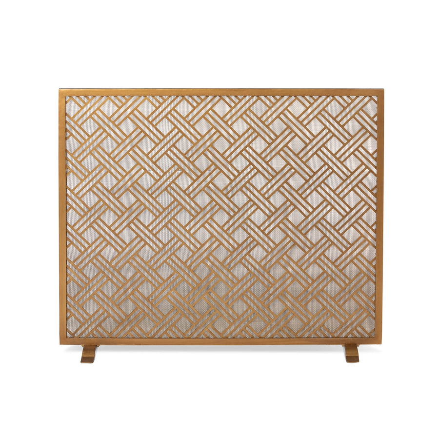 Cross Hatch Fire Screen