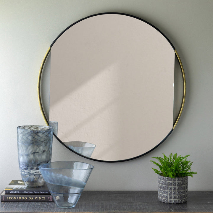 Clark Round Geo Mirror, Large