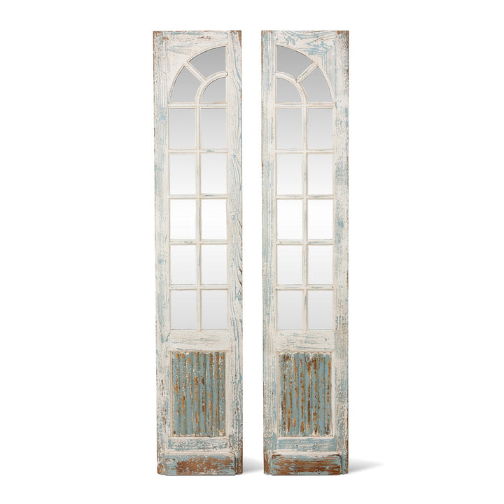 Mirrored Sidelights, Set of 2