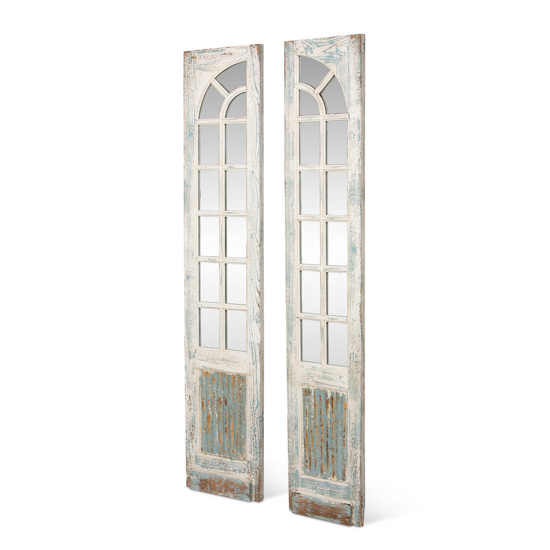 Mirrored Sidelights, Set of 2