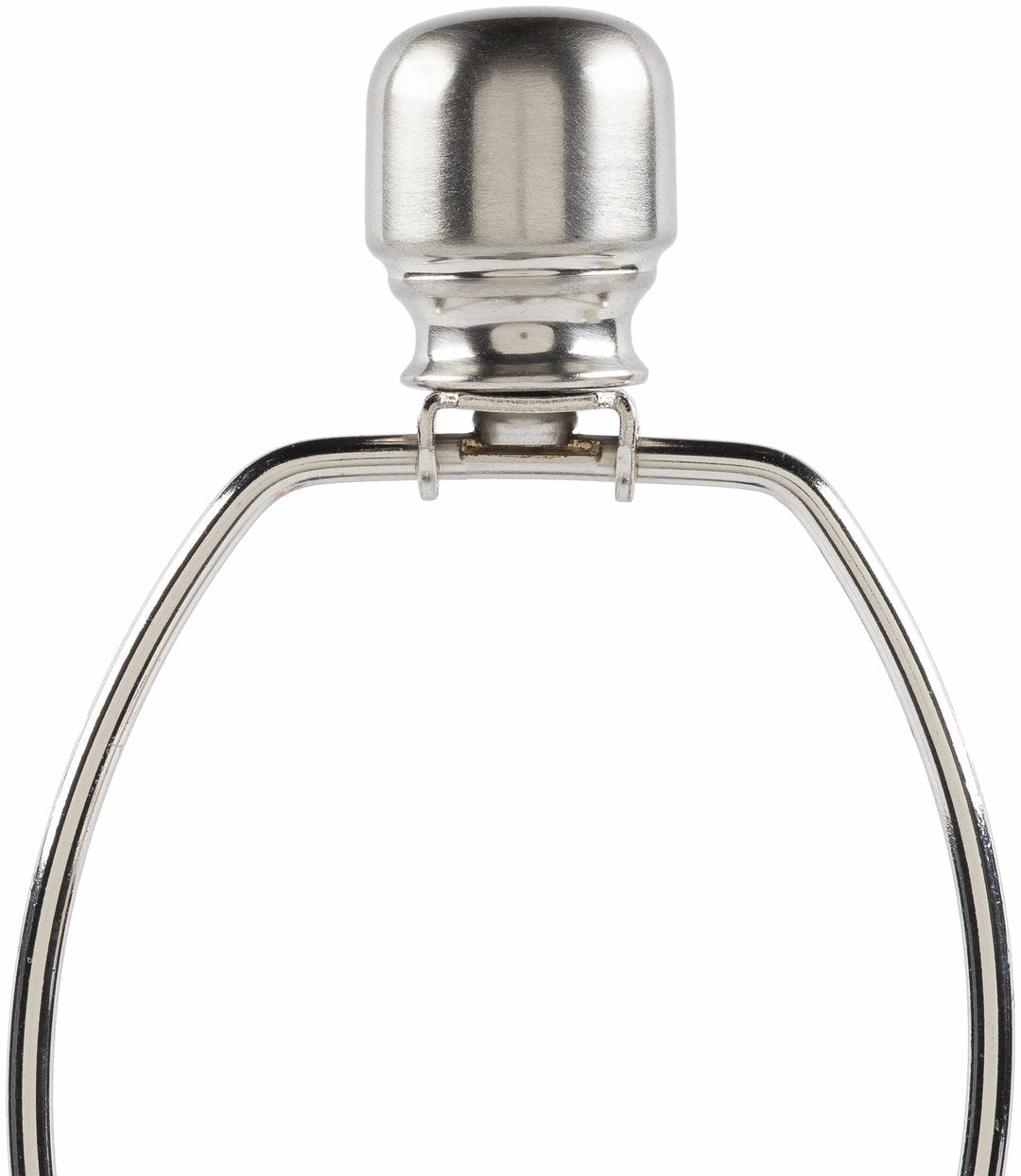 Metallic flask with a shiny cap on a white background

Enetai Glass White Table Lamp