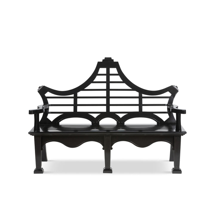 Bay Lake Garden Bench, Jet Black