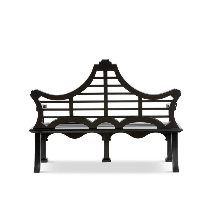Bay Lake Garden Bench, Jet Black