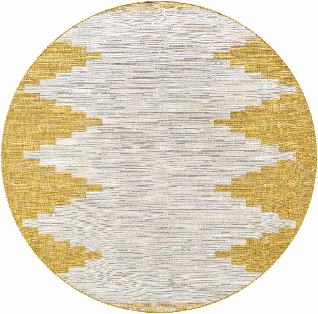 Djugun Yellow Outdoor Rug